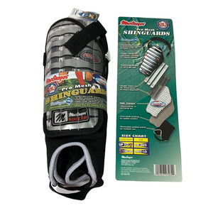 Macgregor Pro Mesh Soccer Shinguards Medium-Large for Players 5' & ‎ Up